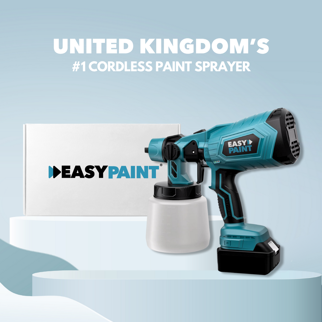 Easy Paint - Cordless Paint Sprayer (2x Batteries Included)