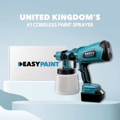 Easy Paint - Cordless Paint Sprayer (2x Batteries Included)